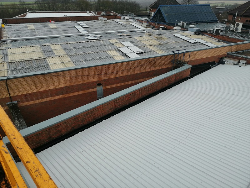 Overcladding Empire High Wycombe whole site
