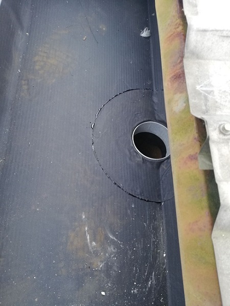 Brother industries gutter lining