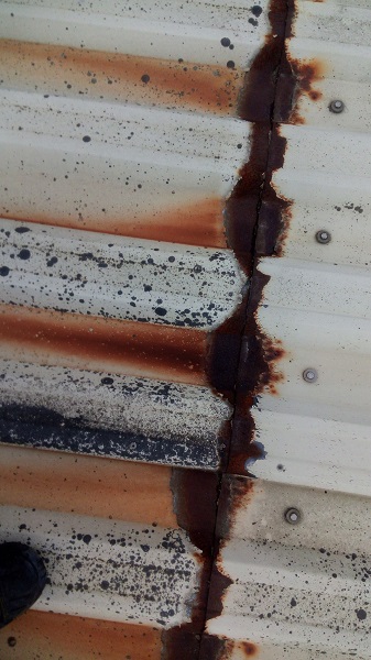 Eldon cut edge corrosion